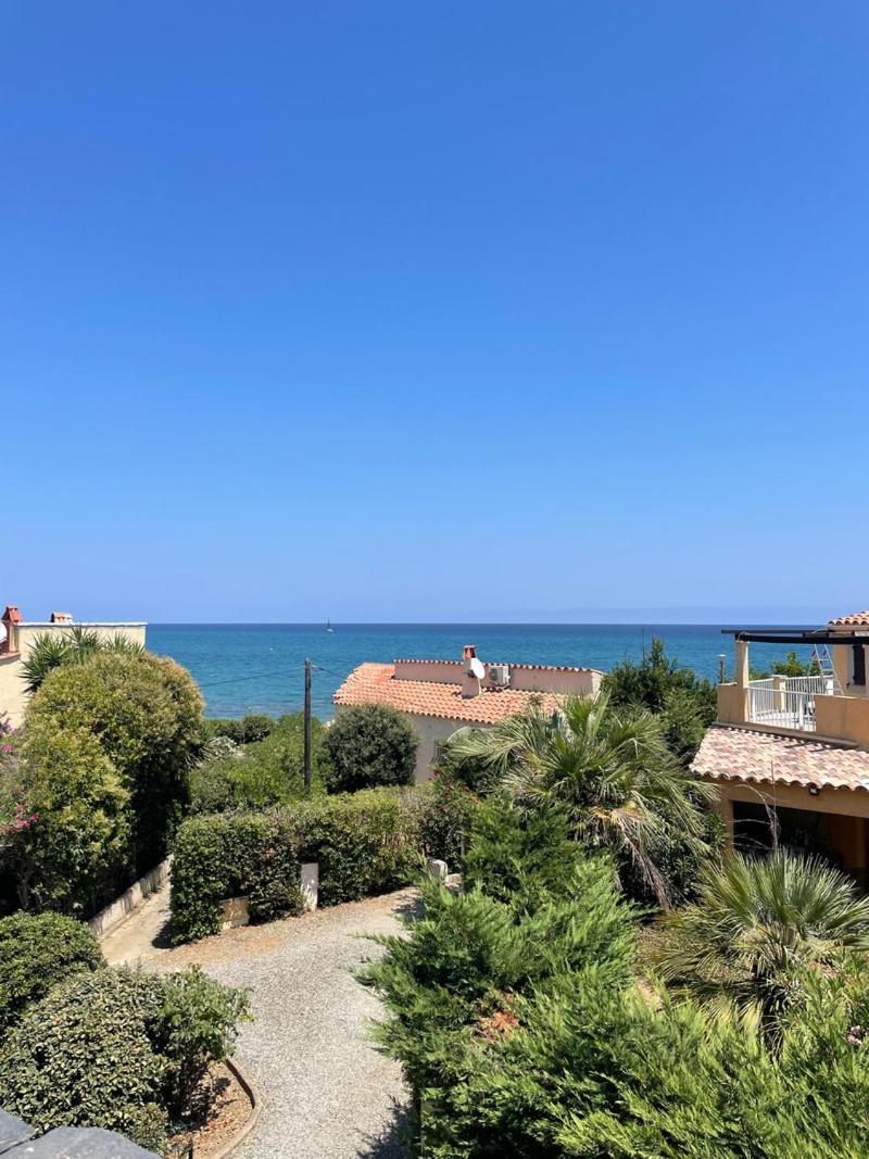 Residence La Plage Pieds Dans L'Eau Belle Vue Mer Linguizzetta Luaran gambar